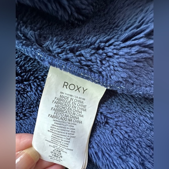 Roxy SNOW Junior's Frost Printed Fleece Jacket - medium - Picture 11 of 13